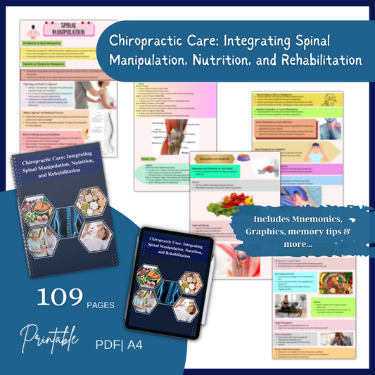 Chiropractic Care: Integrating Spinal Manipulation, Nutrition, and Rehabilitation