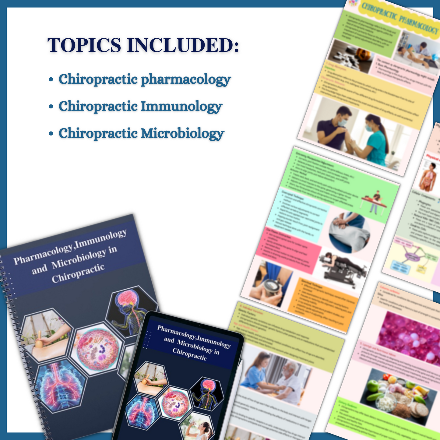 Pharmacology,Immunology and  Microbiology in Chiropractic